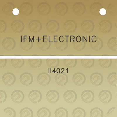 ifmelectronic-ii4021