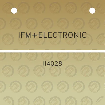 ifmelectronic-ii4028