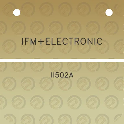 ifmelectronic-ii502a