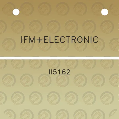 ifmelectronic-ii5162