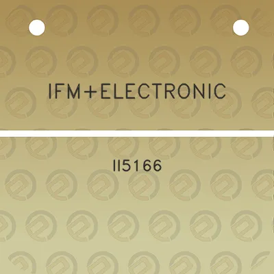 ifmelectronic-ii5166