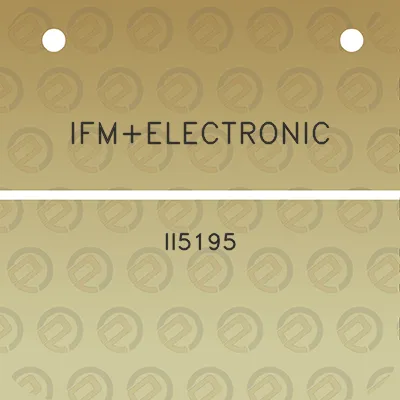 ifmelectronic-ii5195