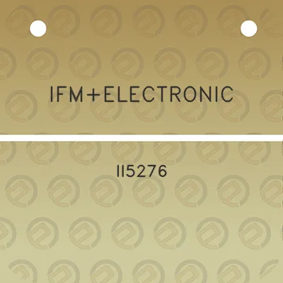 ifmelectronic-ii5276