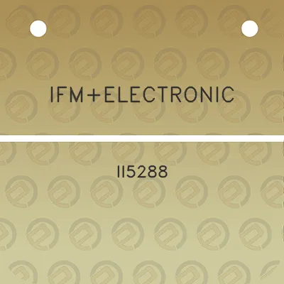 ifmelectronic-ii5288