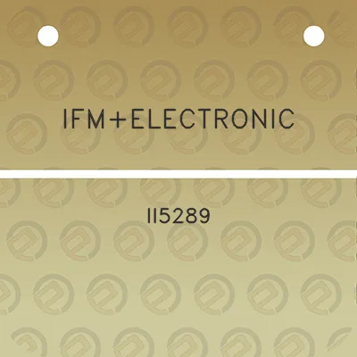 ifmelectronic-ii5289