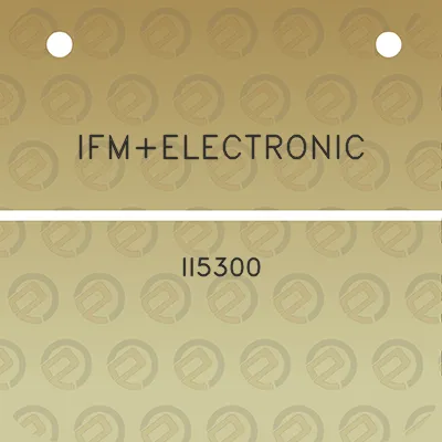 ifmelectronic-ii5300