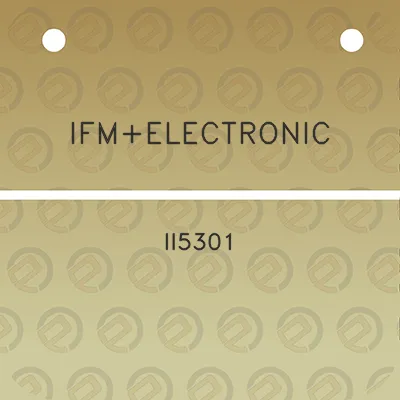 ifmelectronic-ii5301