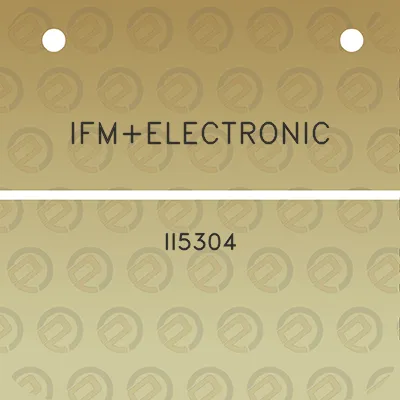 ifmelectronic-ii5304