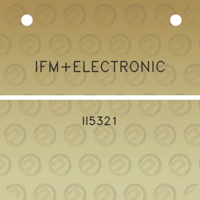 ifmelectronic-ii5321