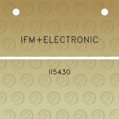 ifmelectronic-ii5430