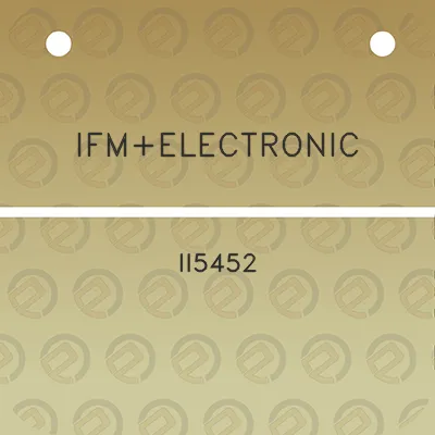 ifmelectronic-ii5452