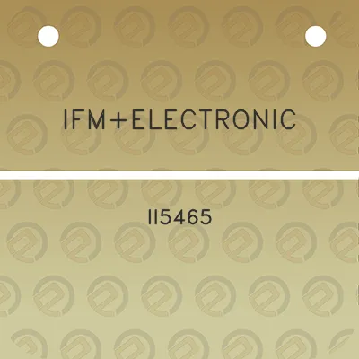 ifmelectronic-ii5465