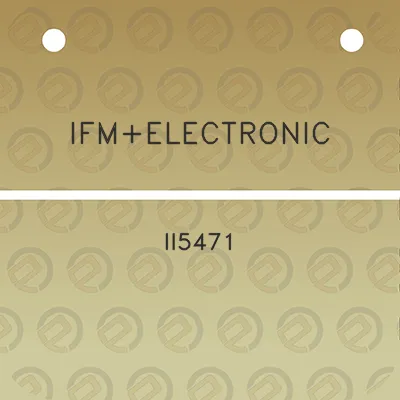 ifmelectronic-ii5471