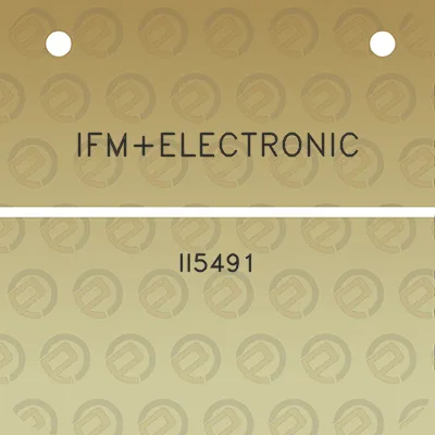 ifmelectronic-ii5491