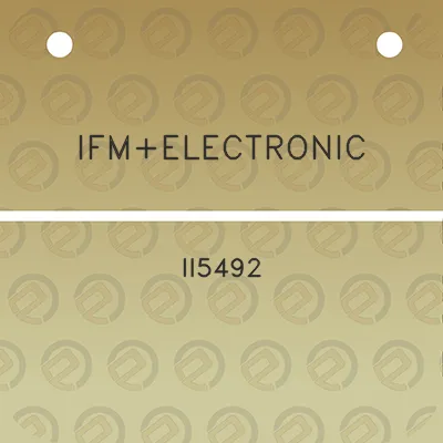 ifmelectronic-ii5492