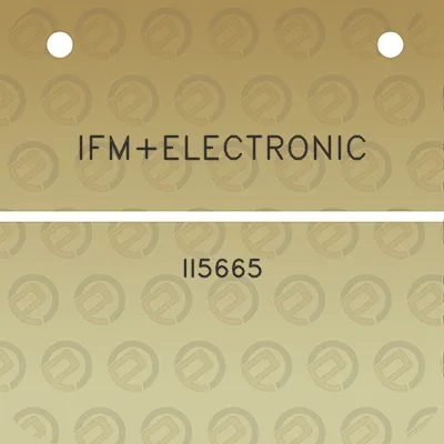 ifmelectronic-ii5665