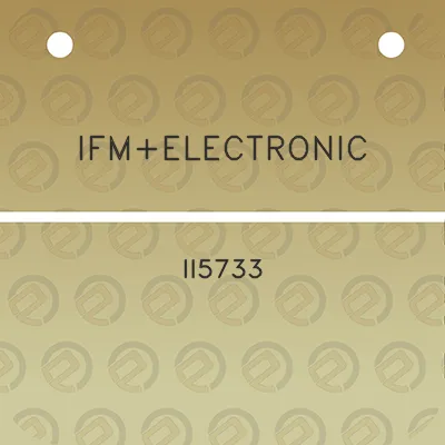 ifmelectronic-ii5733