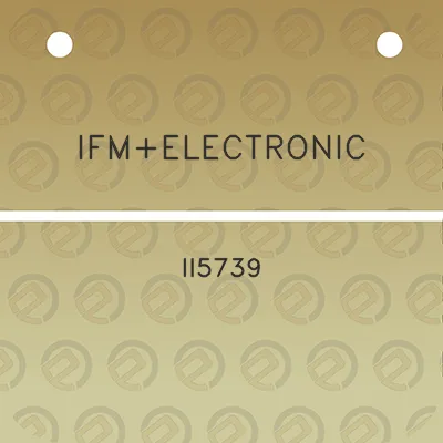 ifmelectronic-ii5739