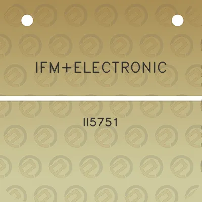 ifmelectronic-ii5751