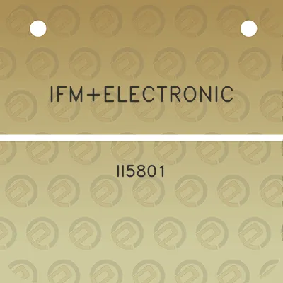 ifmelectronic-ii5801