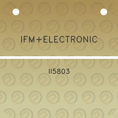 ifmelectronic-ii5803