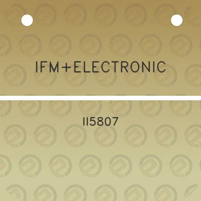 ifmelectronic-ii5807