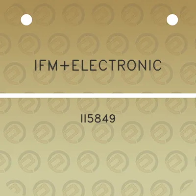 ifmelectronic-ii5849