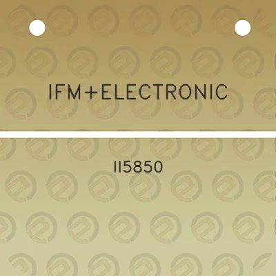 ifmelectronic-ii5850