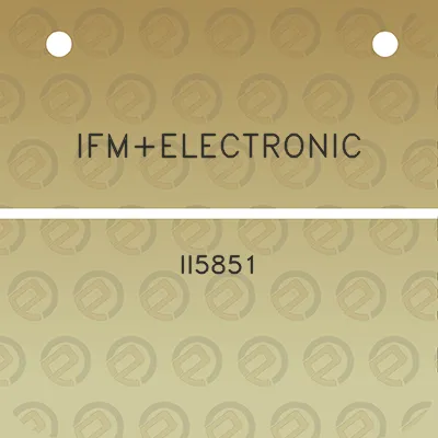 ifmelectronic-ii5851