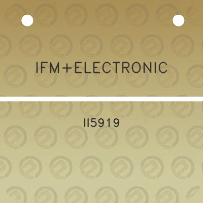 ifmelectronic-ii5919