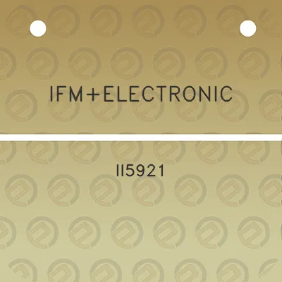 ifmelectronic-ii5921