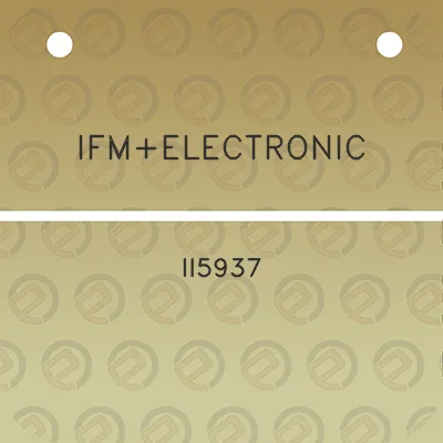 ifmelectronic-ii5937