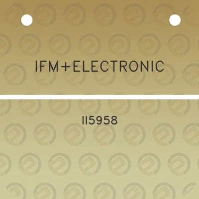 ifmelectronic-ii5958