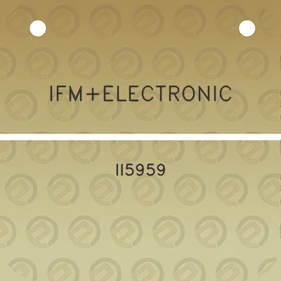 ifmelectronic-ii5959