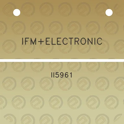 ifmelectronic-ii5961