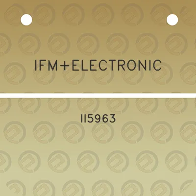 ifmelectronic-ii5963