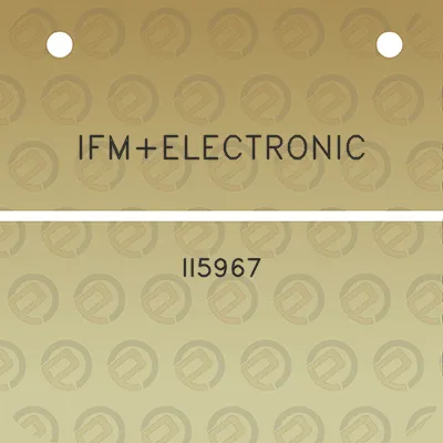 ifmelectronic-ii5967