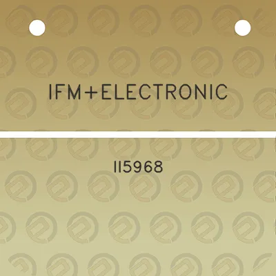 ifmelectronic-ii5968