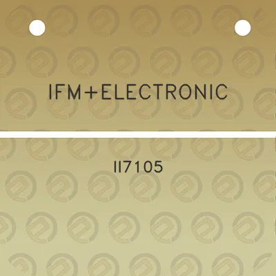 ifmelectronic-ii7105