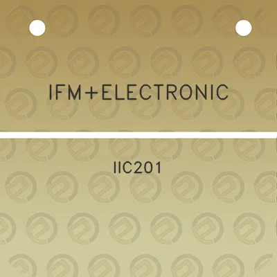 ifmelectronic-iic201