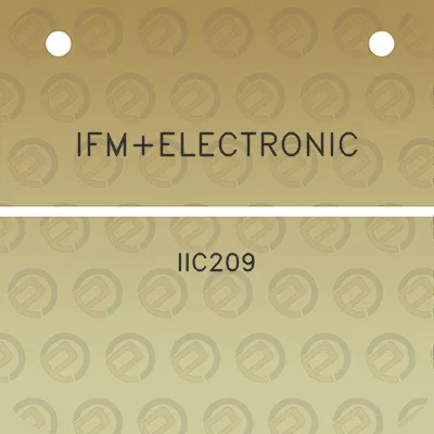 ifmelectronic-iic209