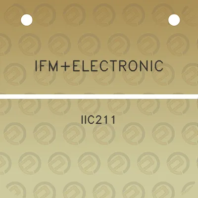 ifmelectronic-iic211