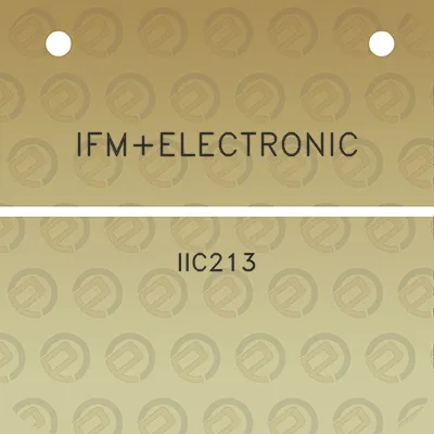 ifmelectronic-iic213