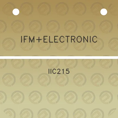 ifmelectronic-iic215