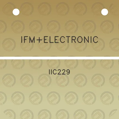 ifmelectronic-iic229