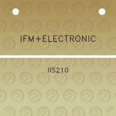 ifmelectronic-iis210