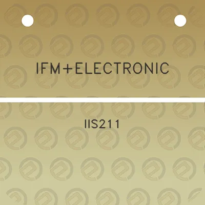 ifmelectronic-iis211