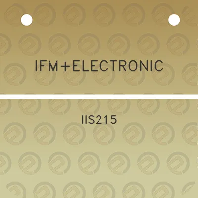 ifmelectronic-iis215