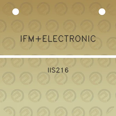 ifmelectronic-iis216