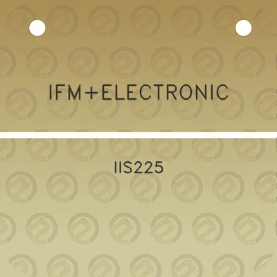 ifmelectronic-iis225